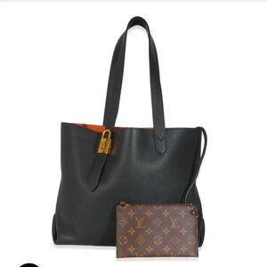 Louis Vuitton Black Tote Bag low key cabas mmh31 beautiful bag